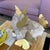 Brass Butterfly and Quartz Object For Sale - Image 9 of 12