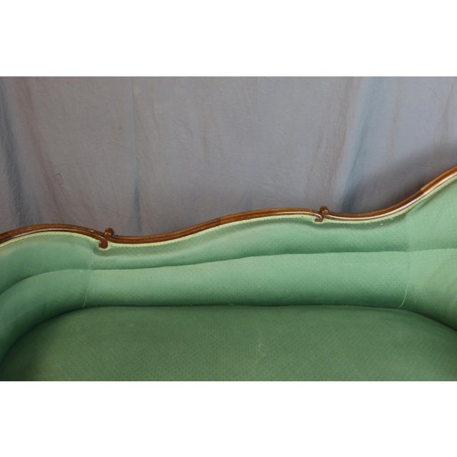 19th Century Louis Philippe Chaise Lounge For Sale - Image 5 of 12