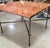 Giovanni Banci for Hermès Hammered Iron & Breccia Rossa Marble Table, Italy, Late 20th Century A striking and sculptural...