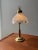 Vintage Brass Table Lamp with Glass Shade, 1960s For Sale - Image 5 of 9