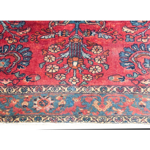 Early 20th Century Persian Lilihan Rug For Sale In Chicago - Image 6 of 15