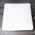 Modern Square Upholstered Ottoman Bench in Light Beige For Sale - Image 4 of 6