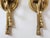 Metal Vintage French Neoclassical Style Brass Wall Sconces-a Pair For Sale - Image 7 of 12