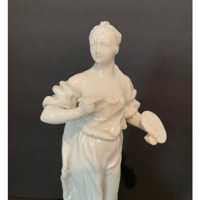 Early 20th Century German Porcelain Artist or Muse Centerpiece For Sale - Image 5 of 10