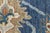 2020s 14x20 Hand-Knotted Modern Oushak Style Wool Rug in Indigo Blue & Earthy Motifs For Sale - Image 5 of 12