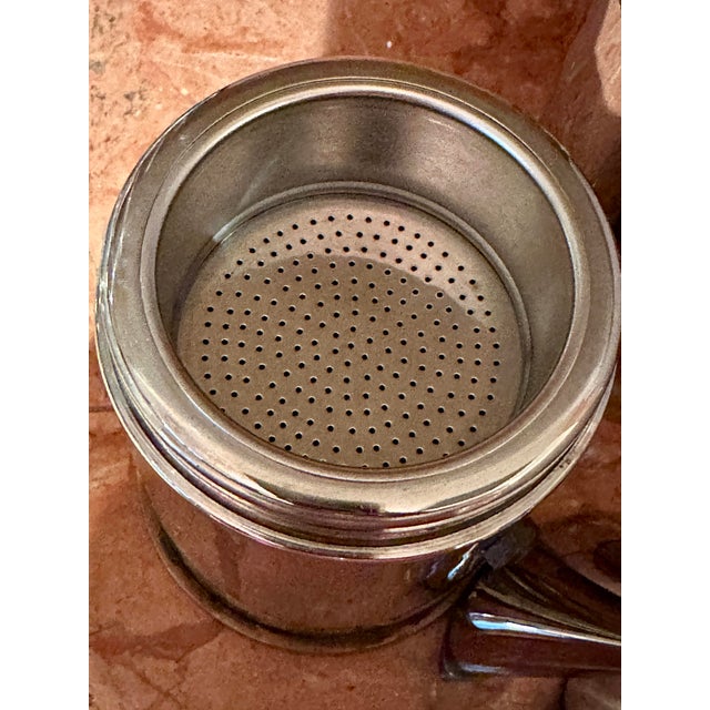 Vintage 1980s Alessi La Conica Espresso Coffee Maker 6-Cup Aldo Rossi Near Mint For Sale In Fayetteville, AR - Image 6 of 12