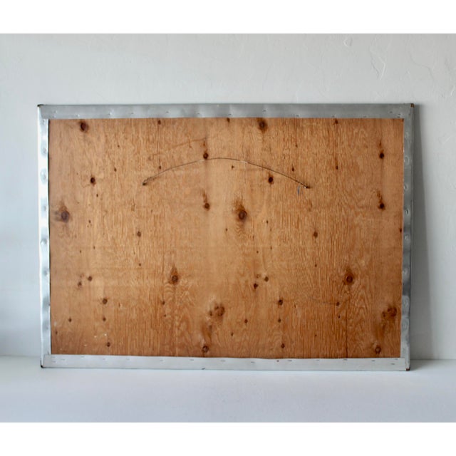 Alex Kovacs Large Metal Chess Board Wall Sculpture Signed Mid 20th Century Modern For Sale - Image 18 of 18