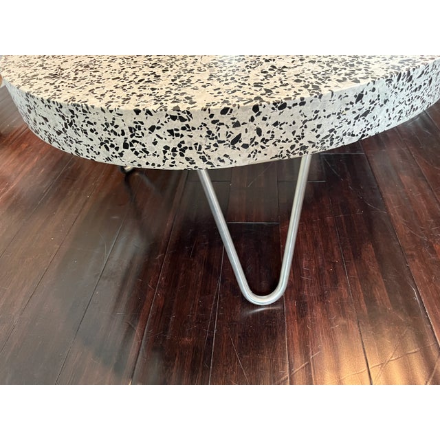 Anthony Baratta Terrazzo Boomerang Coffee Table by Anthony Baratta For Sale - Image 4 of 5