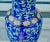Vintage Hand Painted Enameled Chinese Vase For Sale - Image 4 of 7