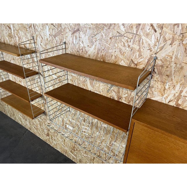 Oak String Shelf by Kajsa & Nils Nisse Strinning For Sale - Image 11 of 18