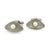 1990s Pair of Mikimoto Estate Akoya Pearl Mens Cufflinks 6.5 mm Sterling Silver For Sale In New York - Image 6 of 7
