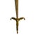 Neoclassical French Bronze Tripod Claw Feet Floor Lamp in the Style of Maison Jansen, Circa 1940 For Sale - Image 3 of 9