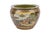 Vintage Satsuma-Style Porcelain Fishbowl Planter For Sale - Image 4 of 11