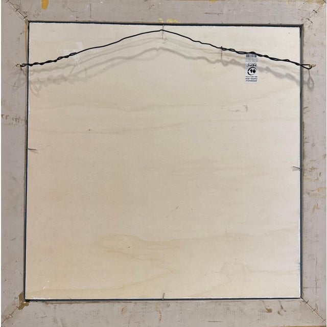 Aryana Gyselinck, Sacred Geometry of Gemini, Acrylic and Gold on Engraved Wood, 2025 For Sale - Image 9 of 10