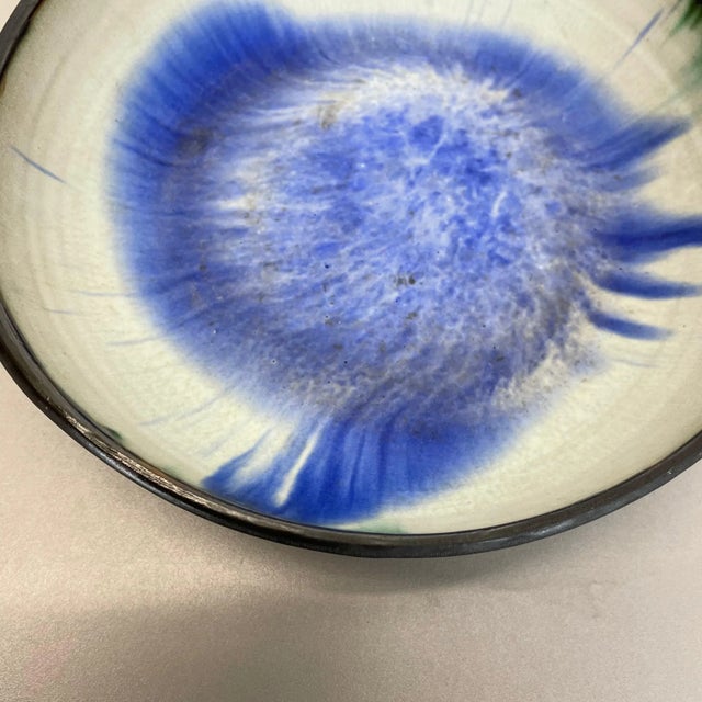 Ceramic Studio Pottery Shell Element Bowl from Gerhard Liebenthron, Germany, 1962 For Sale - Image 10 of 17