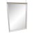 Vintage Modern Whitewashed Mirror For Sale