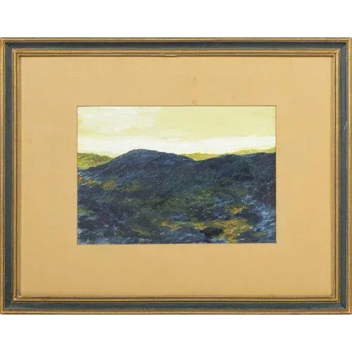 Gouache on paper, signed. Dimensions: 28 x 40 cm.