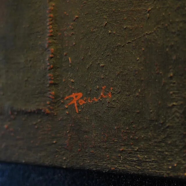 Gilbert Pauli, Les drapeaux de la paix No. 83, 2006, Oil on Canvas For Sale - Image 9 of 10