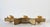 Vintage Japanese Modernist Brass Candle Holder For Sale - Image 9 of 12