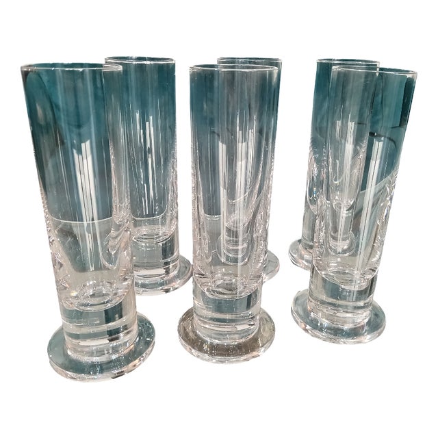 Crystal Liqueur Glasses, 1980s, Set of 6 For Sale