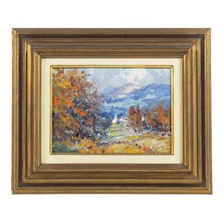 Jaime Murteira, Landscape, Oil Painting, Framed For Sale