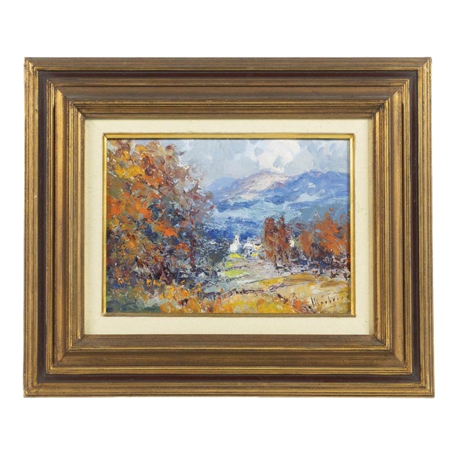 Jaime Murteira, Landscape, Oil Painting, Framed For Sale