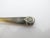 Early 20th Century Vintage Natural Horn Sterling Silver Floral Mounted Caviar Serving Spoon Set of 5 For Sale - Image 5 of 13