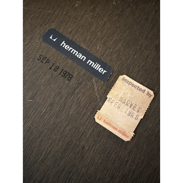 1970s Eames for Herman Miller Aluminum Group Rolling Side Table Vintage Mid Century For Sale In New York - Image 6 of 8