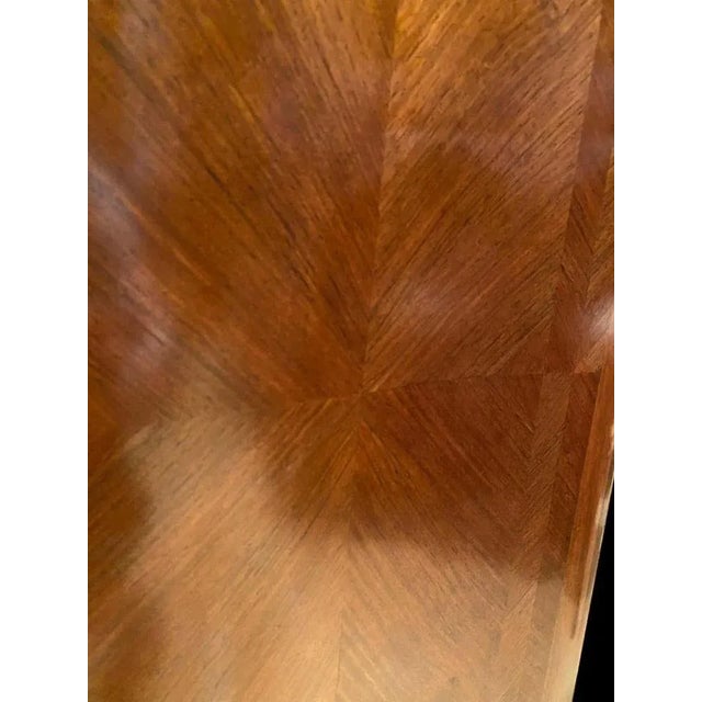 19th Century French Louis XV Kingwood, Tulipwood and Ormolu Chest of Drawers For Sale - Image 15 of 16