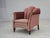 Danish Armchair in Velour and Oak, 1950s For Sale - Image 14 of 18