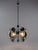 Space Age Chrome Chandelier in Crystal Glass Optic Lens by Oscar Torlasco, 1970s For Sale - Image 18 of 18