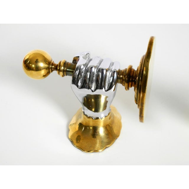 Bookends in Brass from Vereinigte Werkstätten, 1980s, Set of 2 For Sale - Image 11 of 14