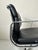 EA 208 Soft Pad Black Leather Chairs by Charles & Ray Eames for Herman Miller, 1970, Set of 2 For Sale - Image 4 of 11