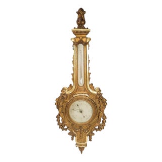 Louis XVI French Barometer, 1700s For Sale