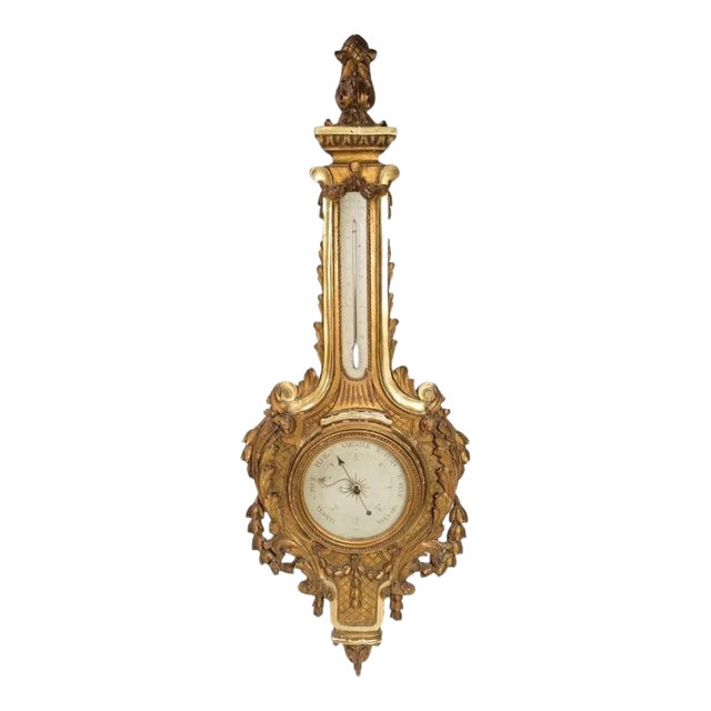 Louis XVI French Barometer, 1700s For Sale
