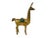 Rustic 1970s Solid Brass & Copper Llama For Sale - Image 3 of 7