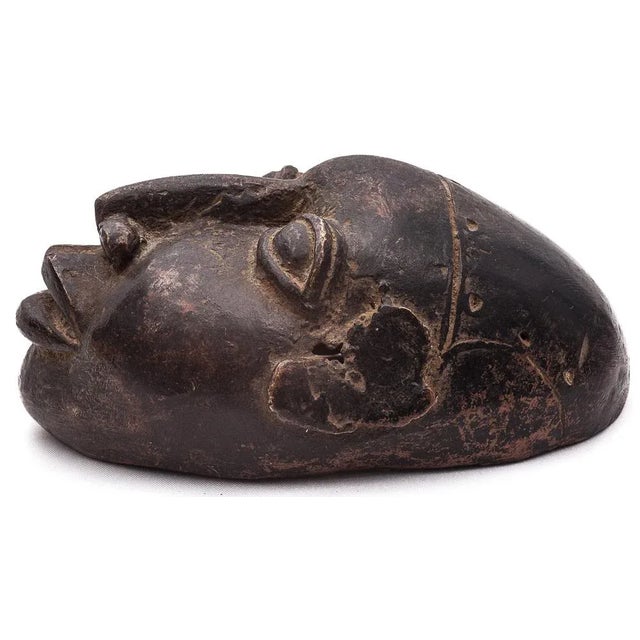 Metal Bronze Child's Head, 1800s For Sale - Image 7 of 12