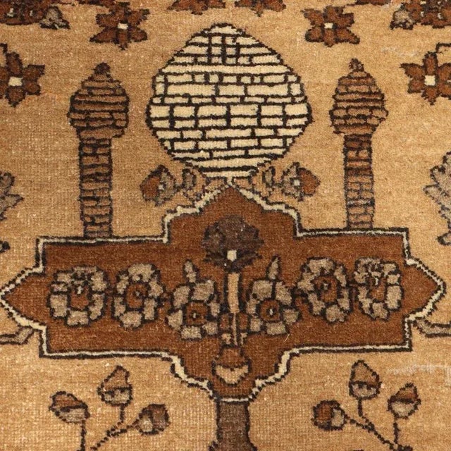 Textile Antique Turkish Cotton and Wool Rug For Sale - Image 7 of 11