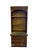 This vintage wooden secretary bookcase seamlessly combines classic style with practical, space-saving functionality. The...