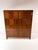 Brown 1940's Swedish Mahogany Cabinet For Sale - Image 8 of 8