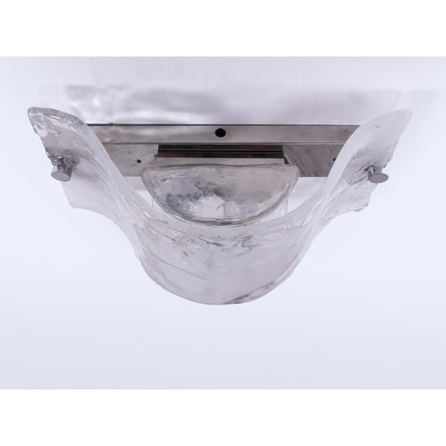 Large Murano Glass Wall Sconce from Mazzega, 1960s For Sale - Image 17 of 18