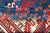Antique Caucasian Kazak Rug With Geometric and Tribal Motifs 4'3" X7'6" For Sale - Image 12 of 13