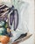 Joseph Yeager Still Life With Squash (Work in Progress) Watercolor on Paper Circa 1940s-1950s For Sale - Image 4 of 4