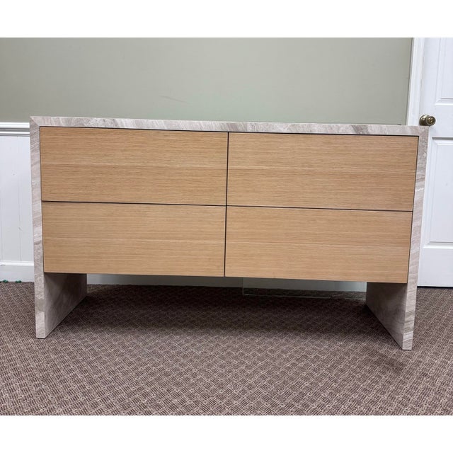 Baker Resort Collection Marble Lido Dresser For Sale - Image 11 of 12