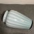 Mid 20th Century Fenton Federal Blue Overlay Rib Optic Vase For Sale In Orlando - Image 6 of 9