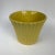 Mid 20th Century Mid-Century Yellow Ceramic Planters - Set of 2 For Sale - Image 5 of 8