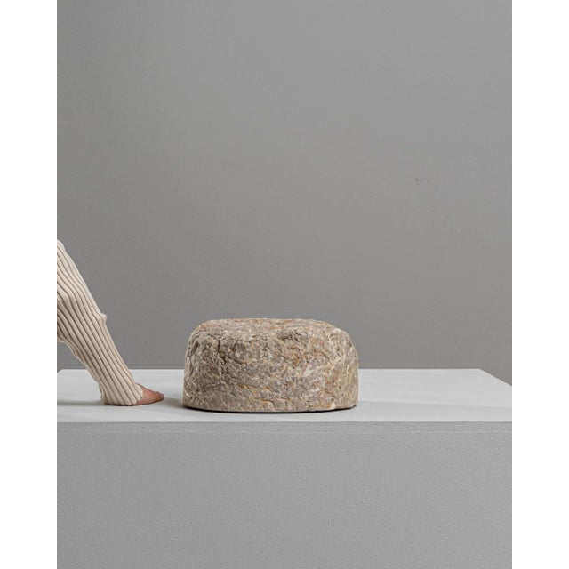 Rustic European 19th Century European Marble Mortar For Sale - Image 3 of 9