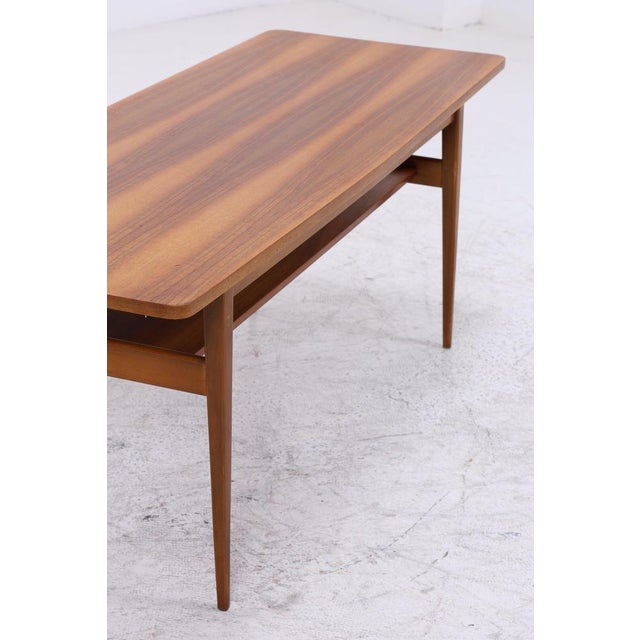 Wood Vintage Wooden Coffee Table, 1950s For Sale - Image 7 of 13