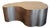 Arteriors "Meadow" Organic Iron Coffee Table - Antique Brass For Sale