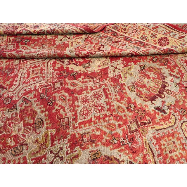 Galerie Shabab Collection Early 20th Century Turkish Oushak Large Carpet For Sale - Image 10 of 10